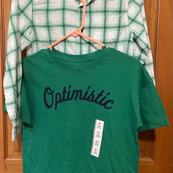 Cat & Jack Boys Green 2 Piece Set, Medium 8 - Picture 1 of 5